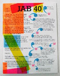 JAB 40 Journal of Artists' Books - 1